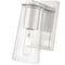 Z-Lite Titus 1 Light Wall Sconce, 4.5in. W x 9.5in. H, Brushed Nickel 826-1S-BN - alternate 8